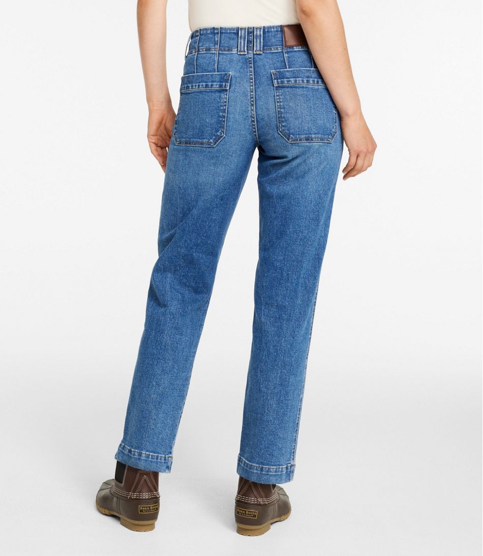 Women's 1912 Field Denim Pants, Mid-Rise Ankle Utility - Image 3