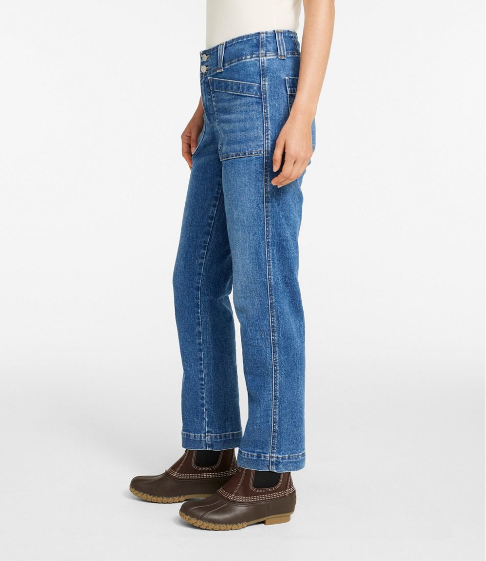Women's 1912 Field Denim Pants, Mid-Rise Ankle Utility - Image 4