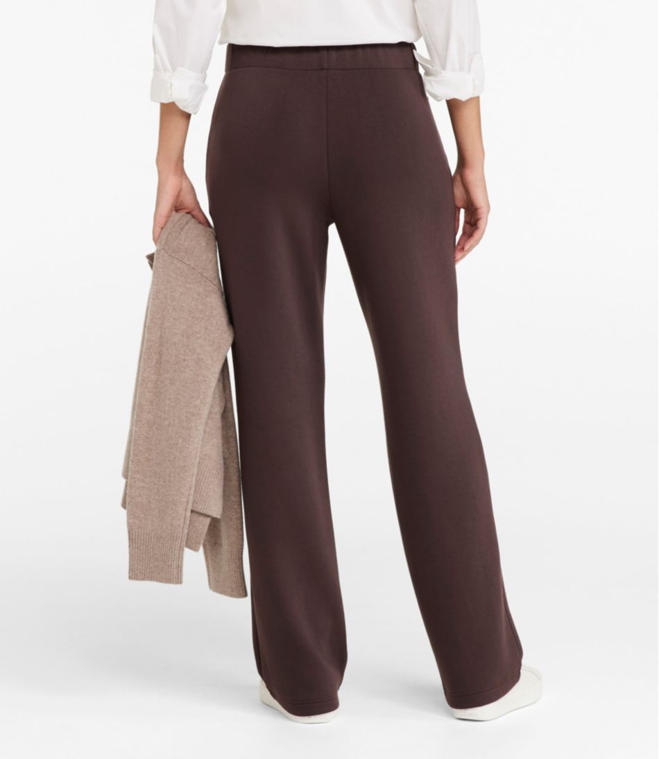 Women's L.L.Bean CloudSoft Pants, Mid-Rise Straight-Leg - Image 3
