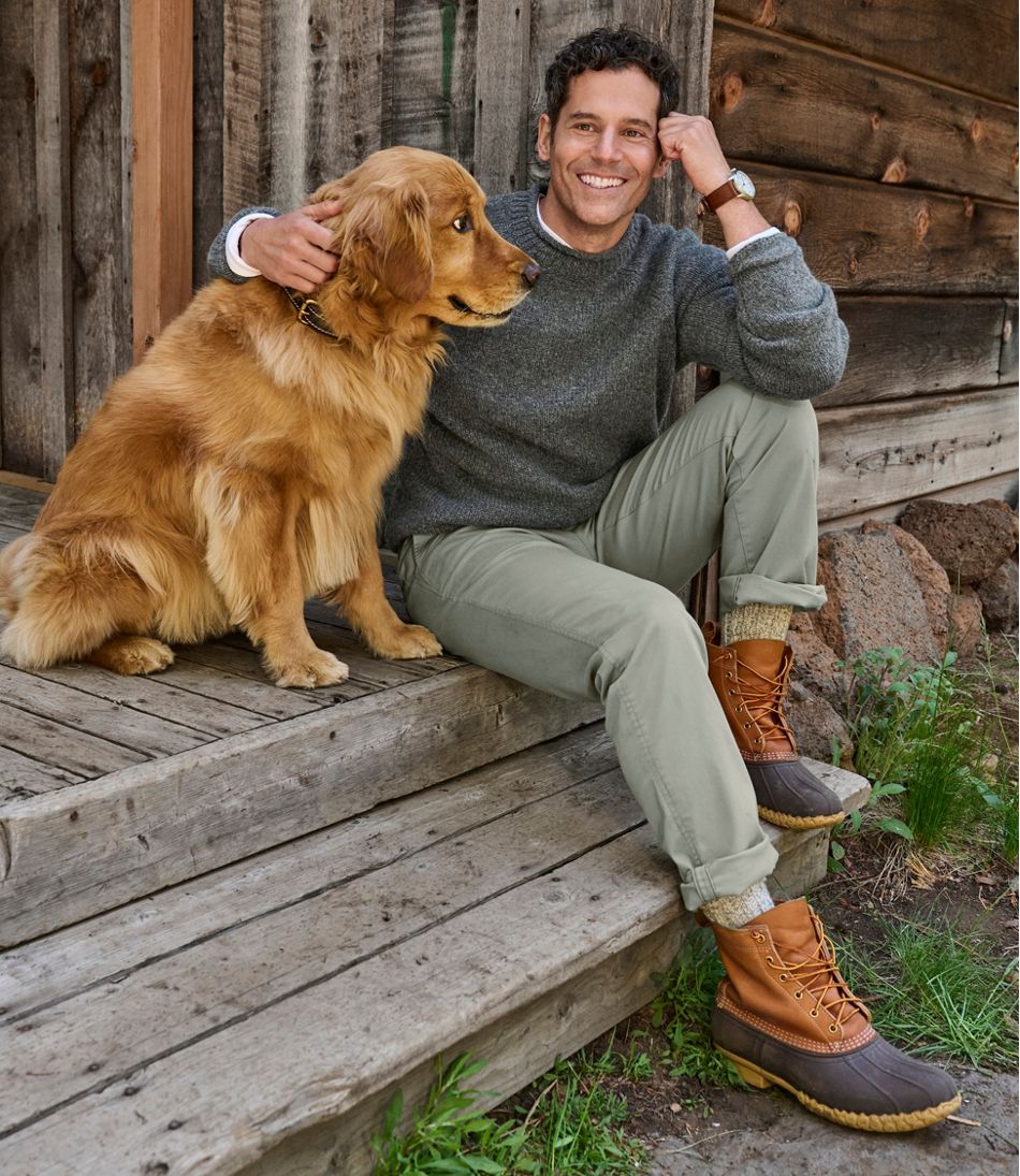 Men's Bean's Classic Ragg Wool Sweater, Rollneck - Image 10
