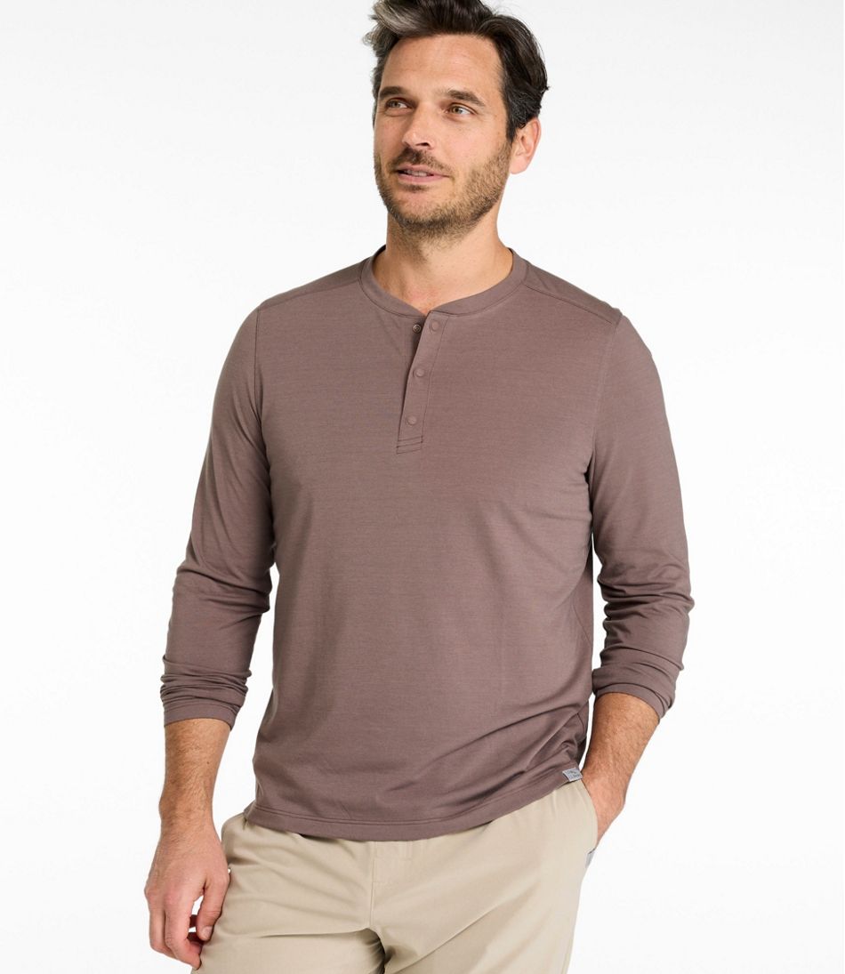 Men's Multisport Lifestyle Henley, Long-Sleeve - Image 2