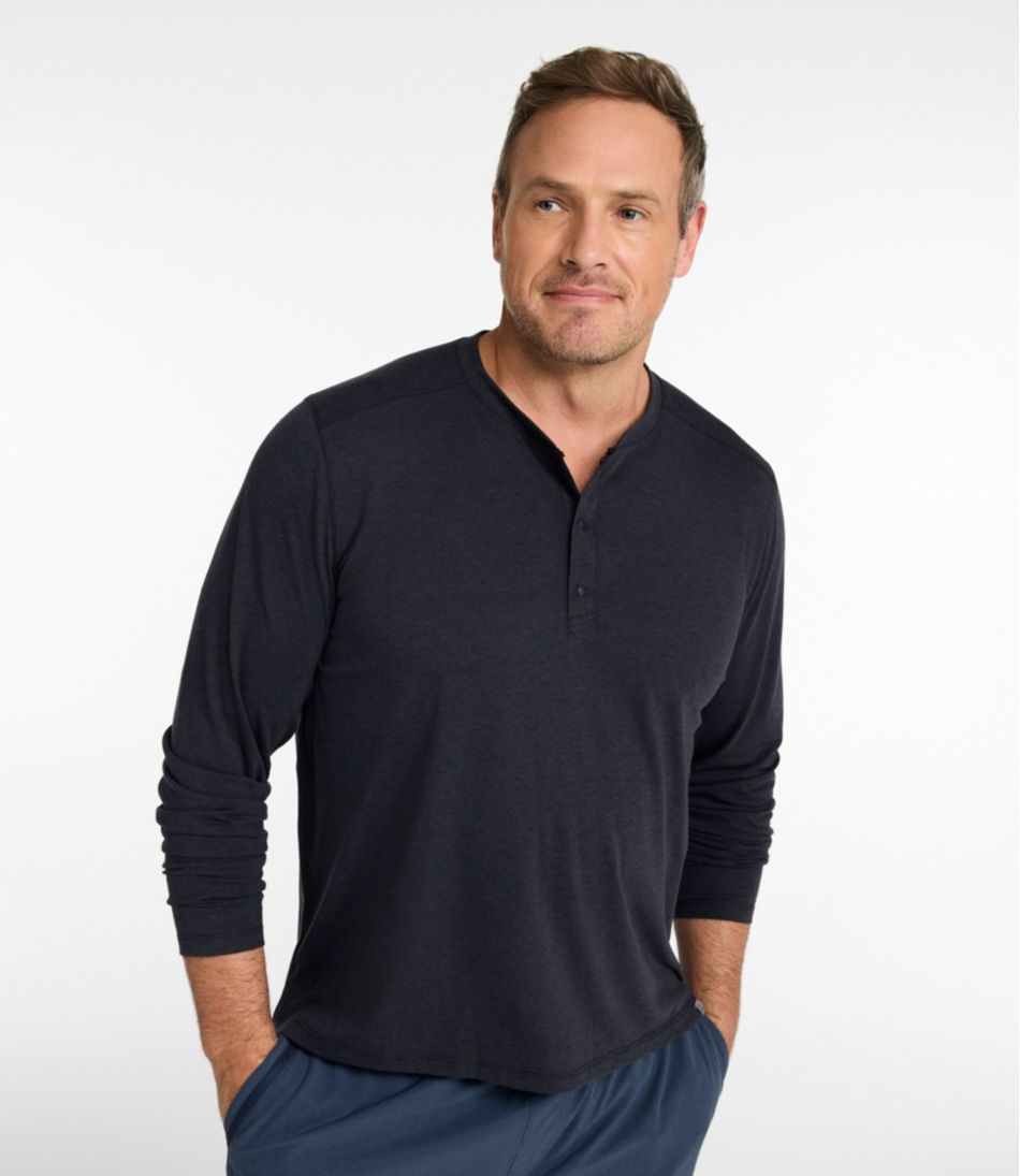 Men's Multisport Lifestyle Henley, Long-Sleeve - Image 4