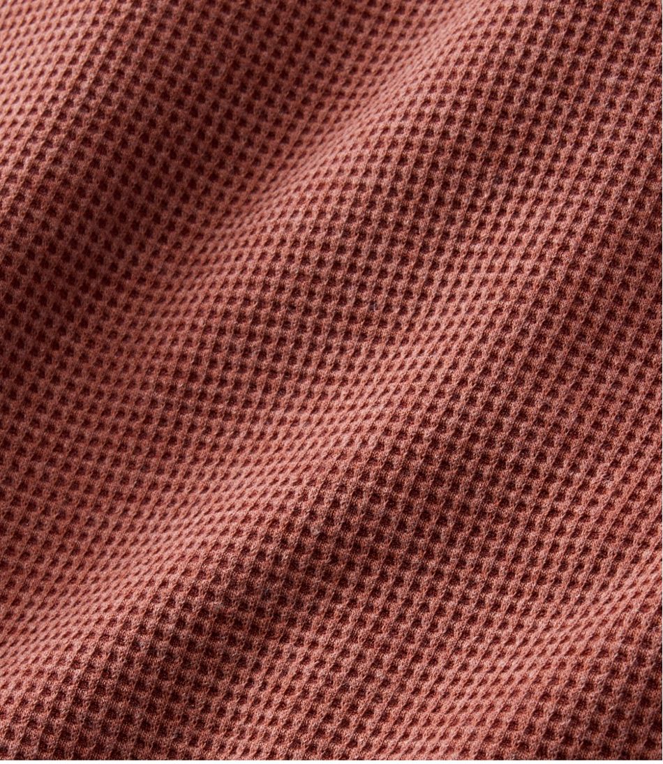 Men's Mountainside Micro Waffle Polo, Long-Sleeve - Image 6