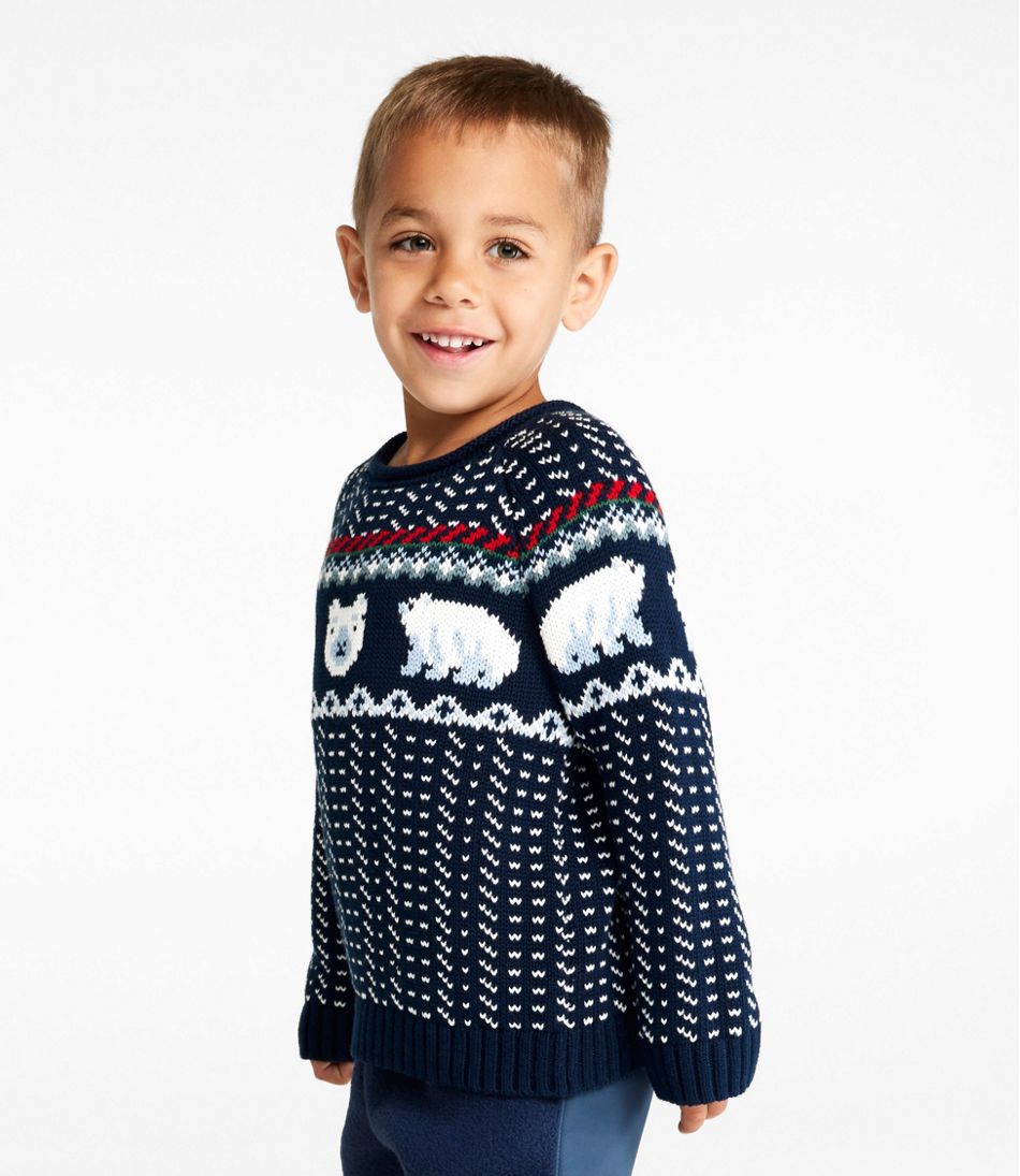 Infants' and Toddlers' Cotton Rollneck Sweater - Image 3