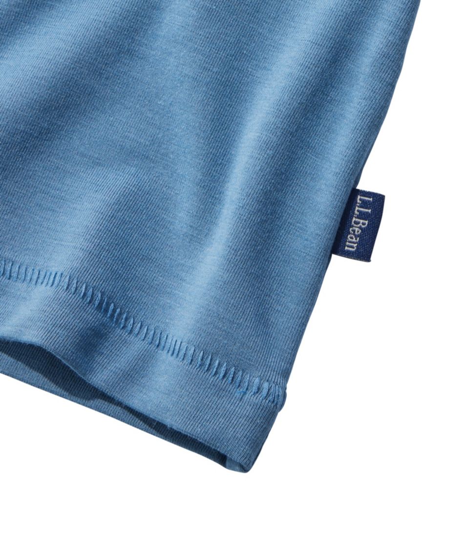 Women's Soft Stretch Supima-Blend Tee, Scoopneck Short-Sleeve - Image 4
