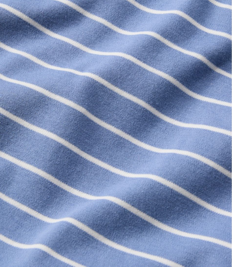 Women's L.L.Bean V-Neck Henley, Long-Sleeve Stripe - Image 5