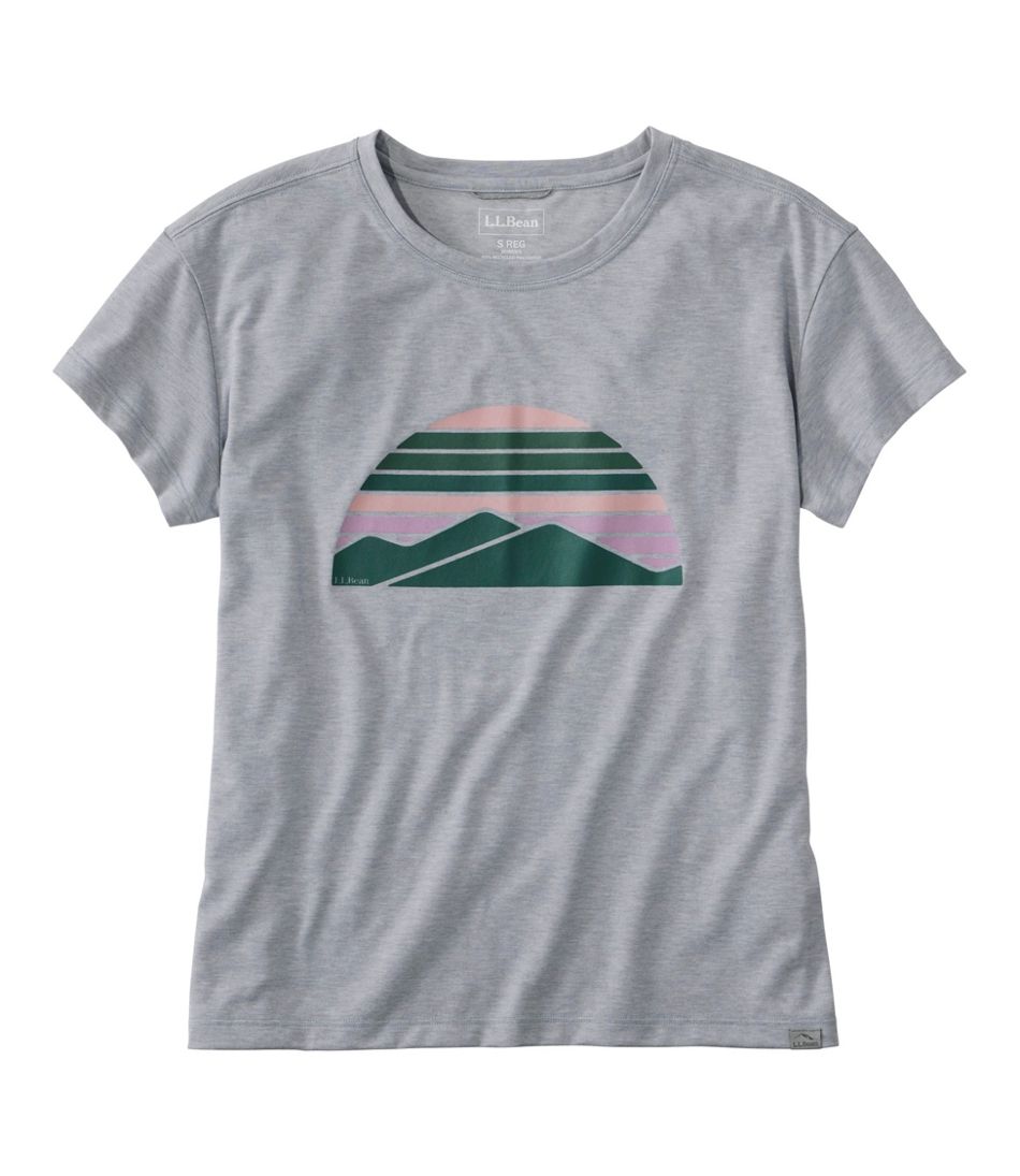 Women's Vista Camp Tee, Short-Sleeve Graphic Crew