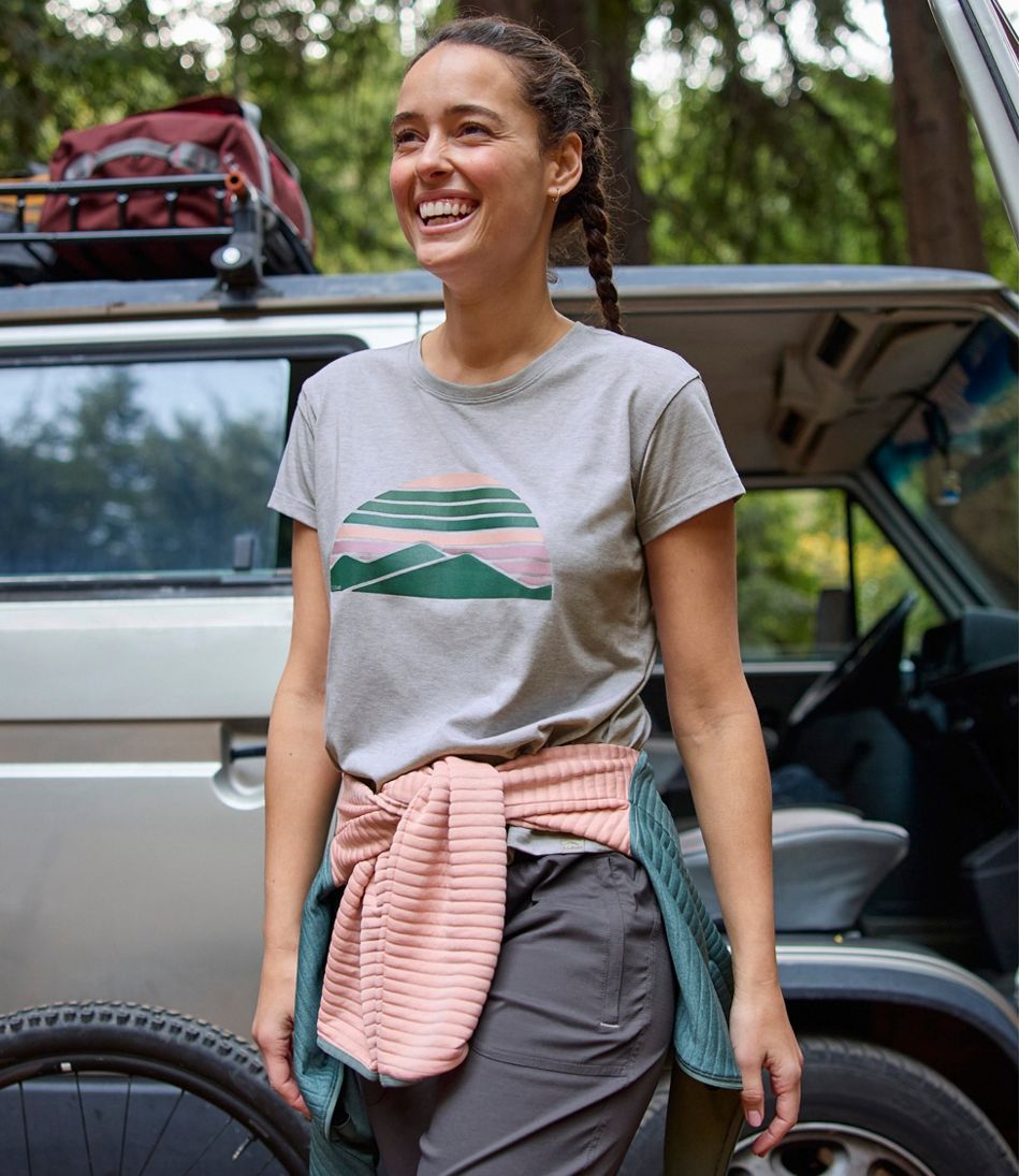Women's Vista Camp Tee, Short-Sleeve Graphic Crew - Image 6