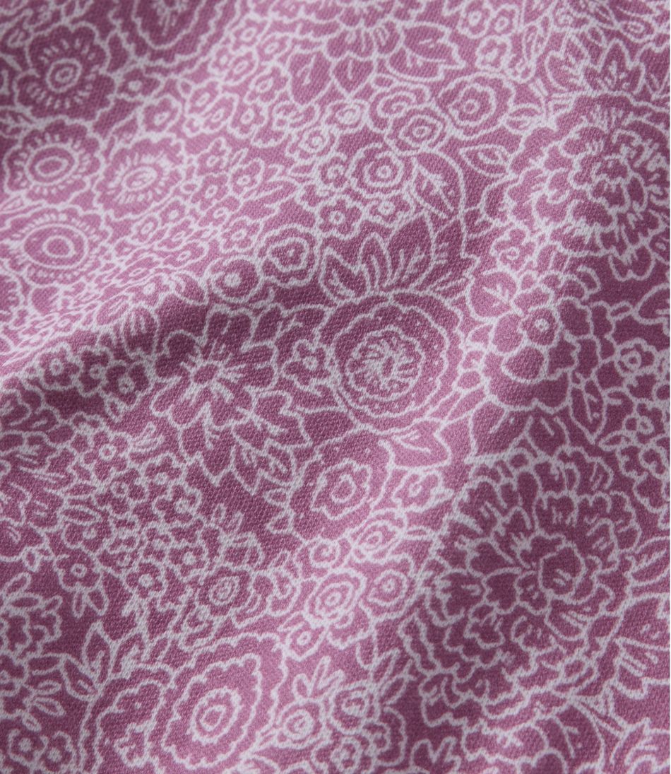 Women's L.L.Bean Tee, Short-Sleeve Notch-Neck Print - Image 5