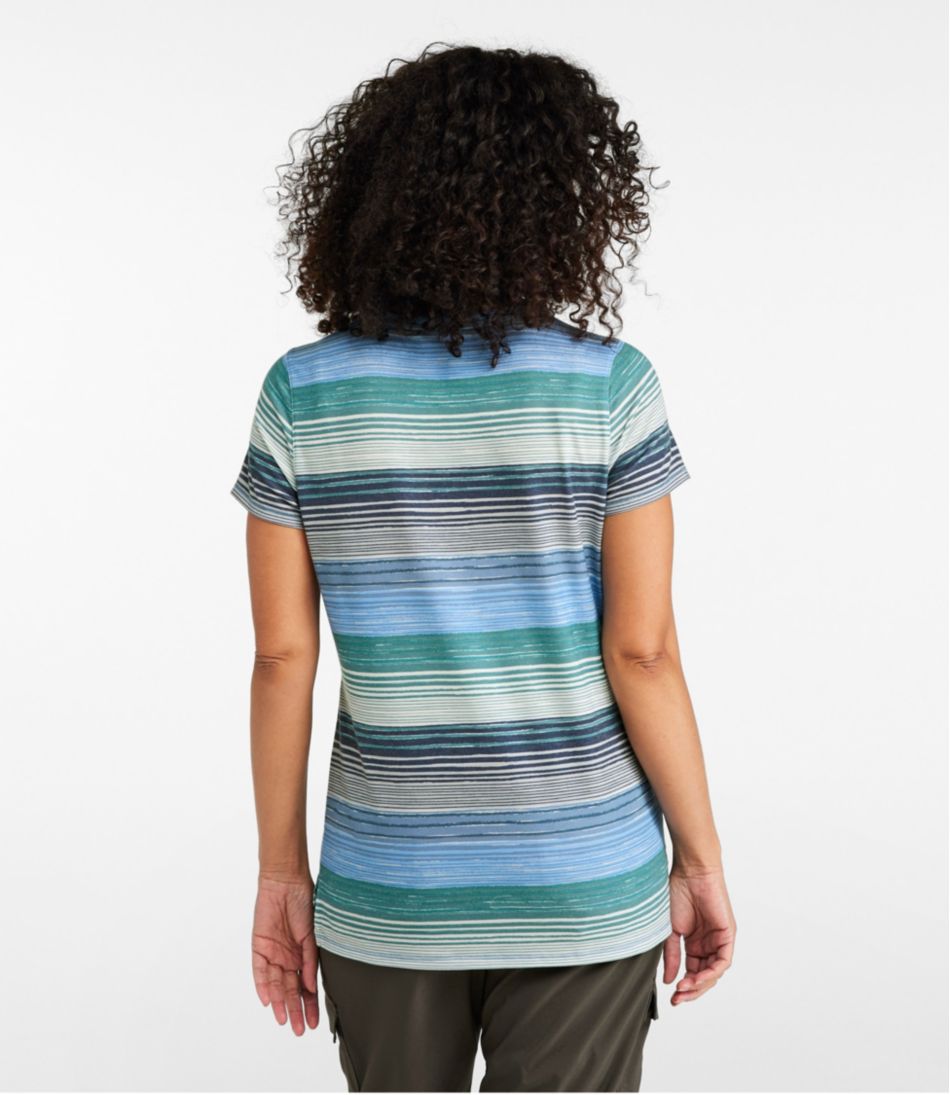 Women's Everyday SunSmart? Tee, Short-Sleeve Stripe - Image 3