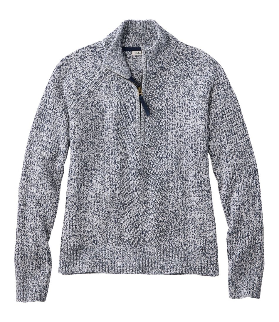 Women's Mariner Shaker Sweater, Quarter-Zip