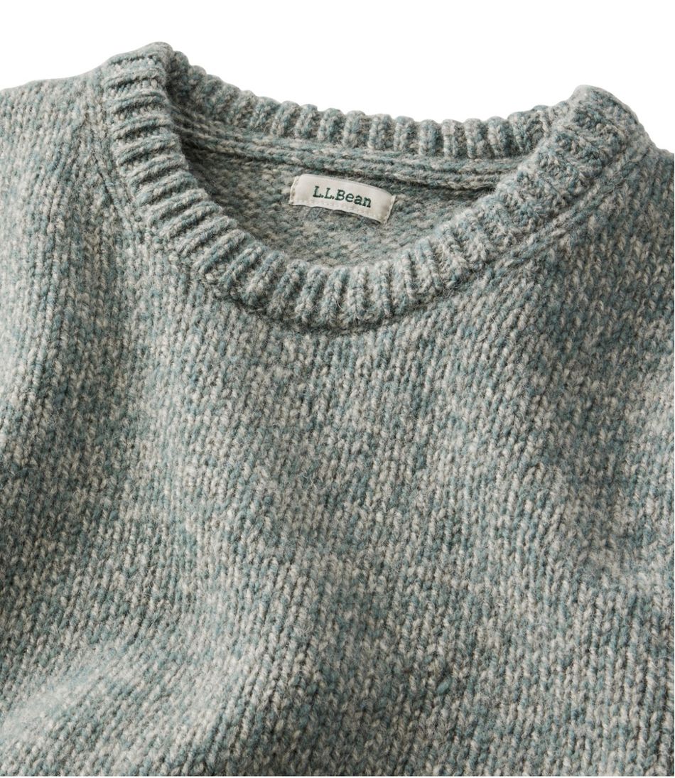 Women's Bean's Classic Ragg Wool Sweater, Crewneck - Image 4