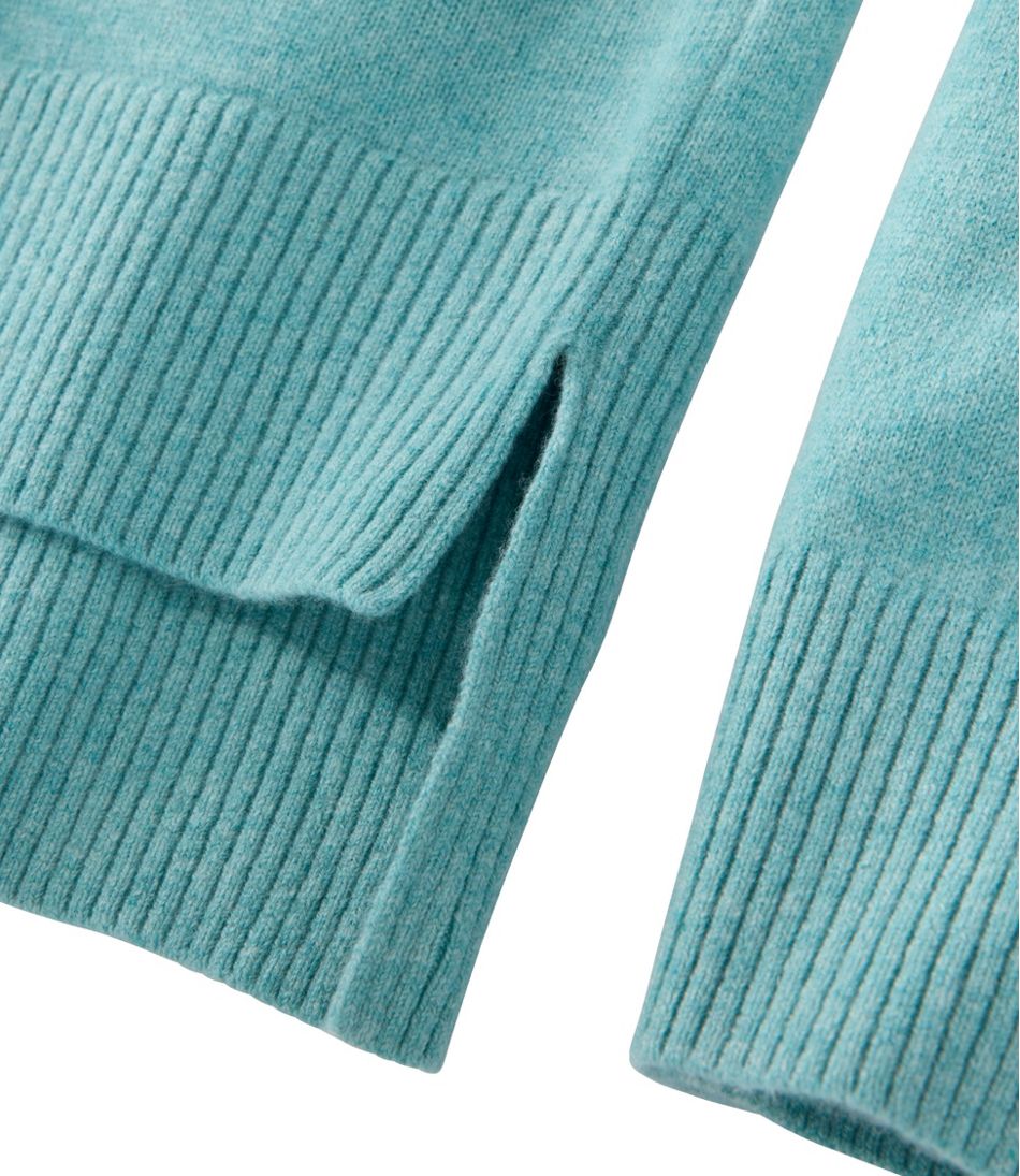 Women's Classic Cashmere Sweater, Relaxed Polo - Image 5