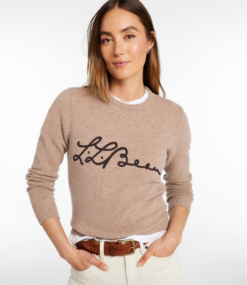 Women's Signature Camp Merino Wool Sweater, Pullover - Image 2