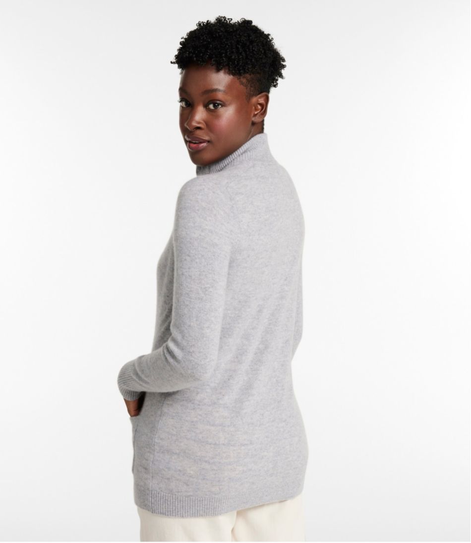 Women's Classic Cashmere Button-Front Cardigan - Image 3