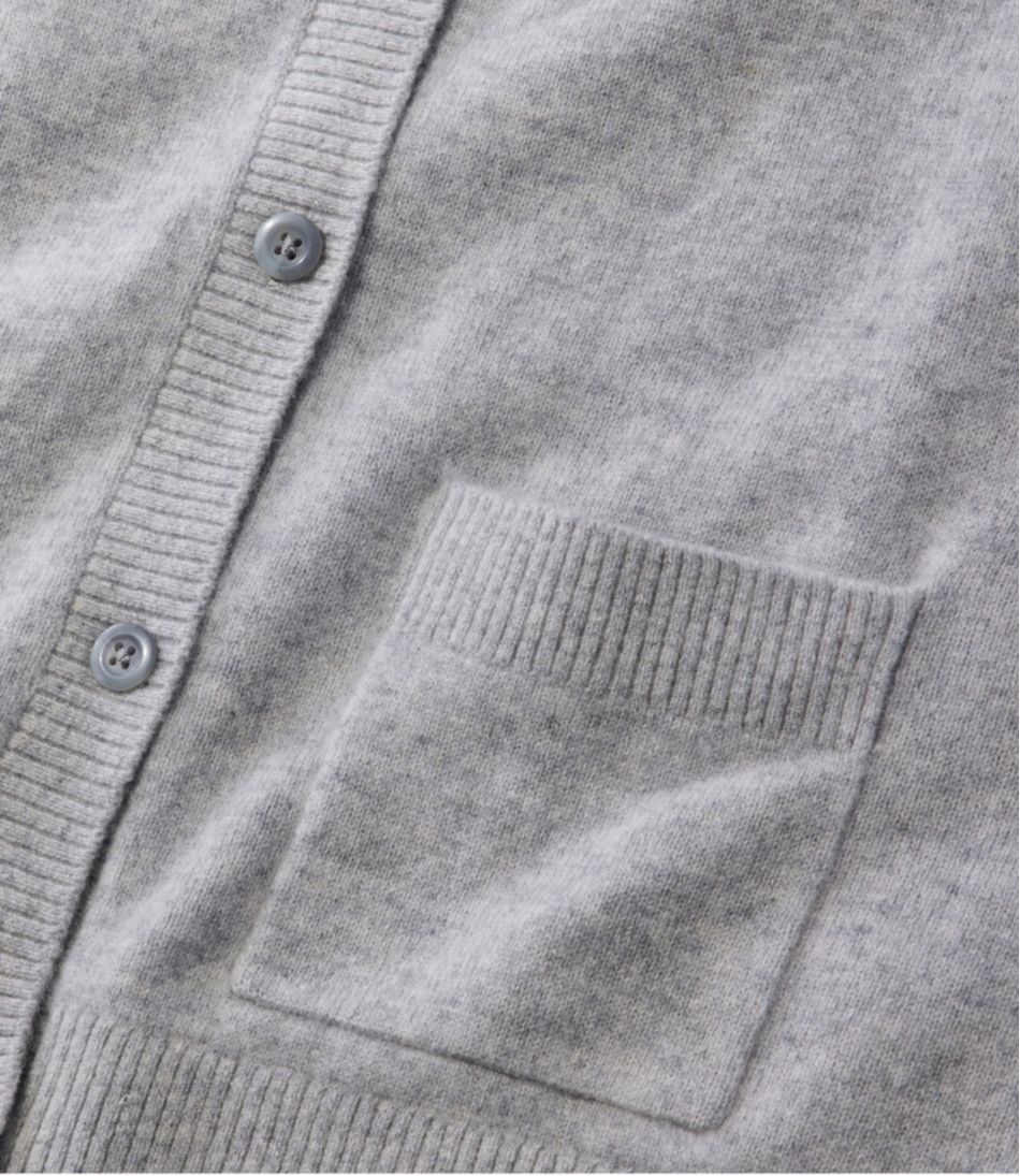 Women's Classic Cashmere Button-Front Cardigan - Image 4