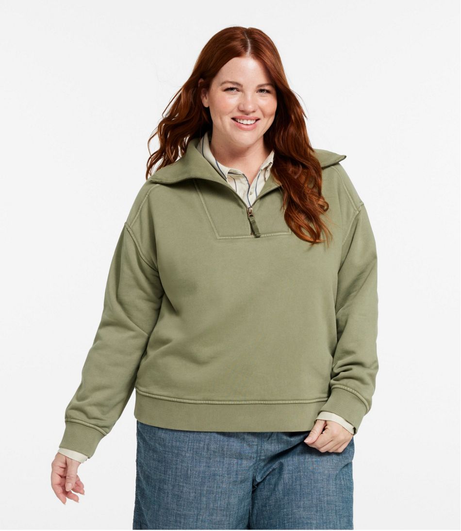 Women's Sunwashed Sweats, Quarter-Zip - Image 7