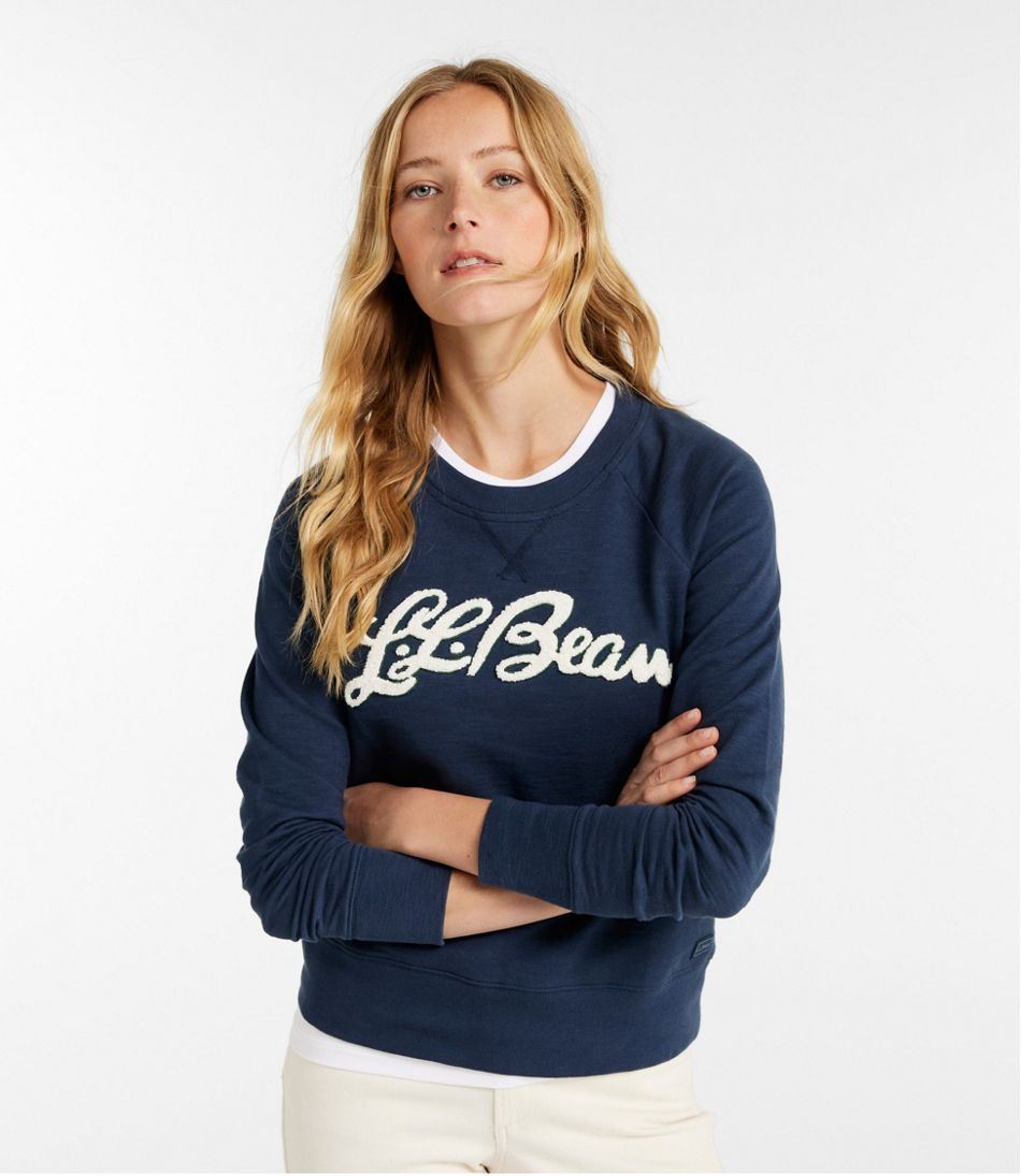 Women's Peaks Island Crewneck, Logo - Image 2