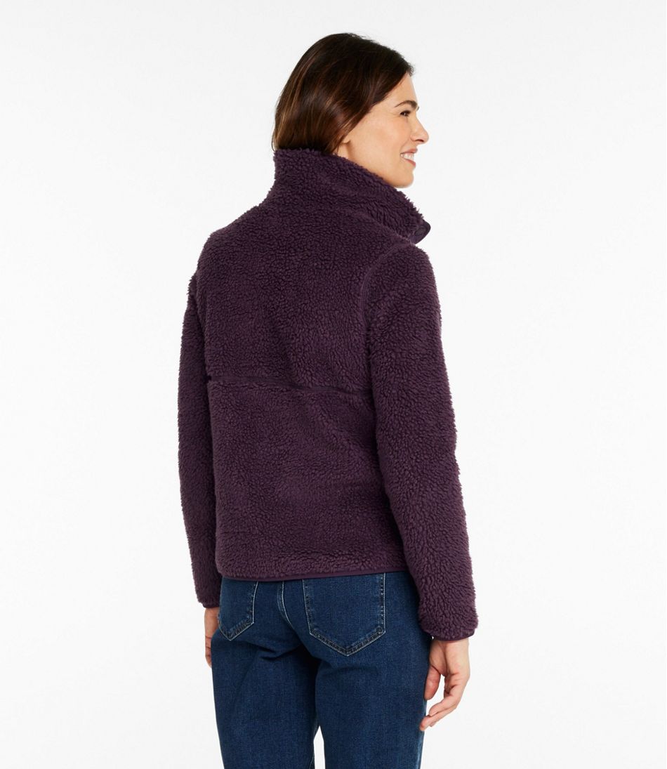 Women's Bean's Sherpa Fleece Pullover - Image 3