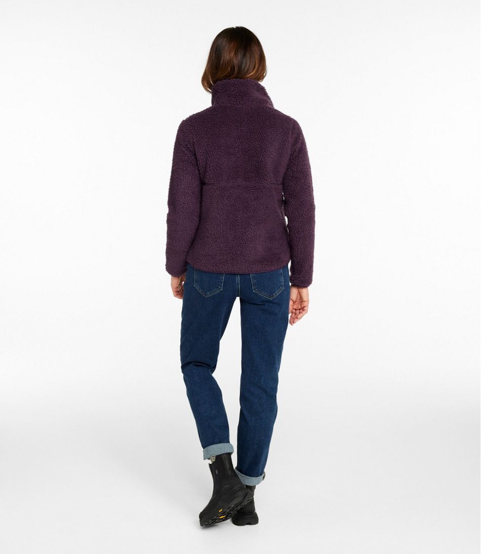 Women's Bean's Sherpa Fleece Pullover - Image 5