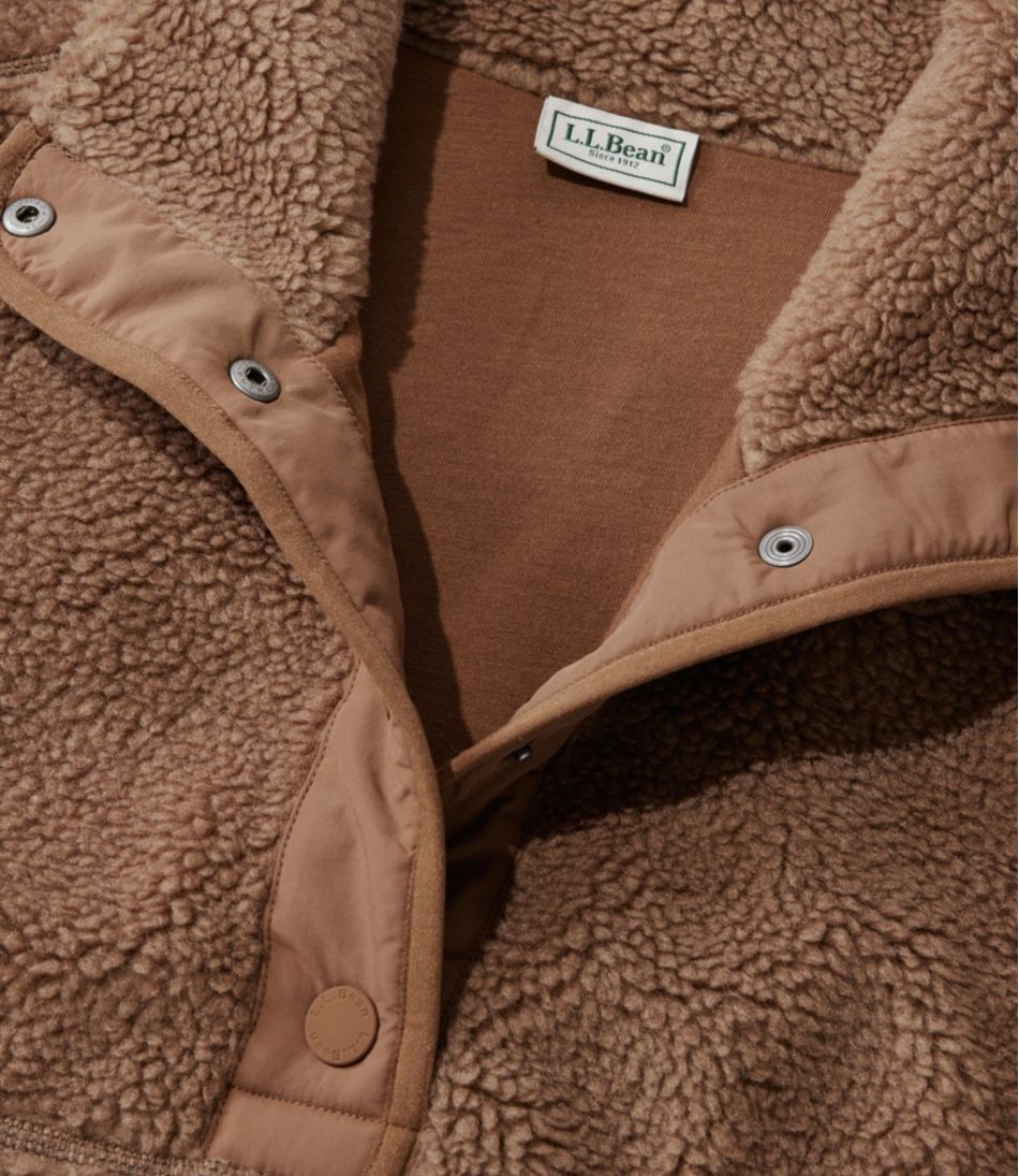 Women's Bean's Sherpa Fleece Pullover - Image 6