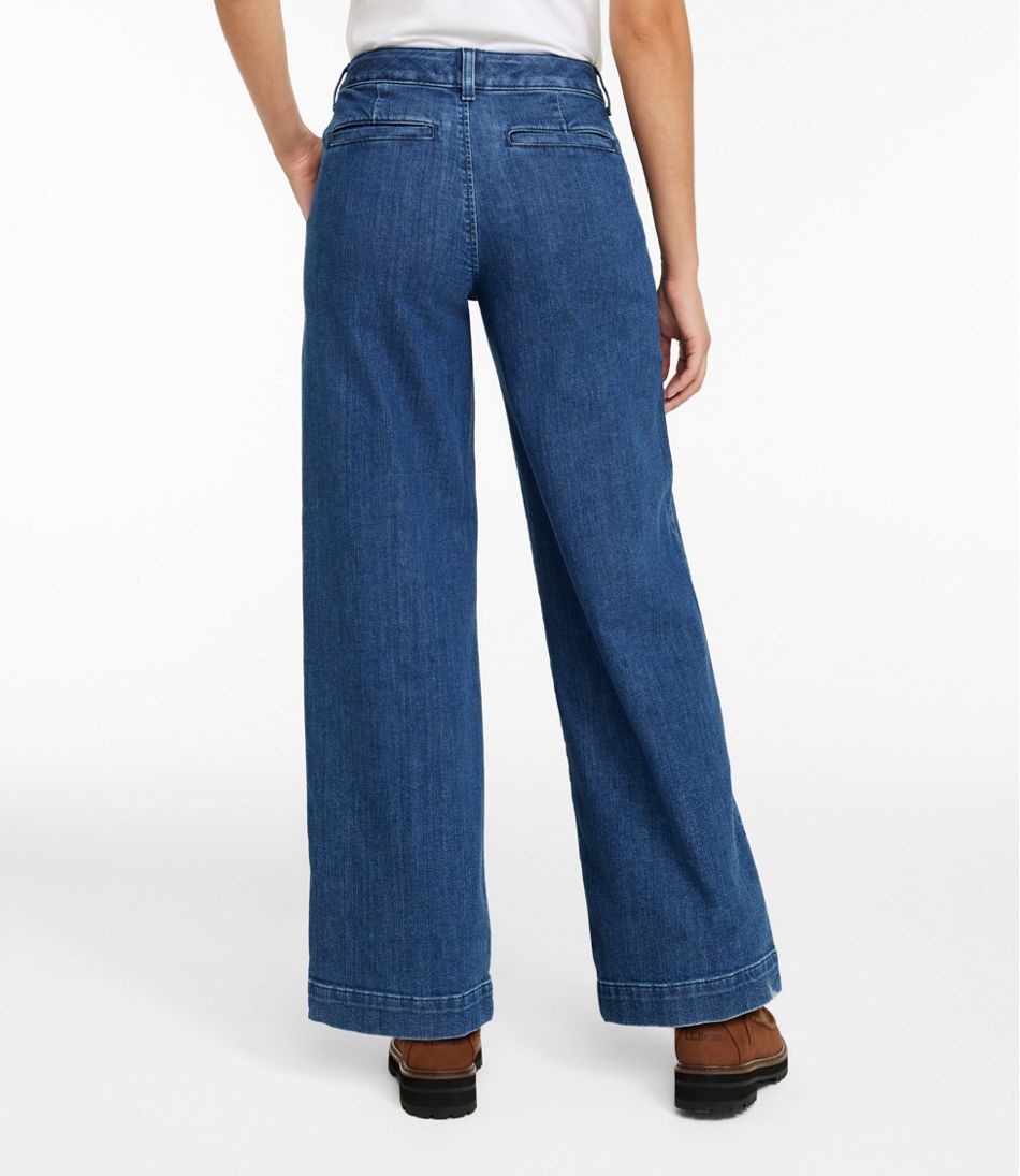 Women's True Shape Jeans, High-Rise Wide-Leg Trouser - Image 3