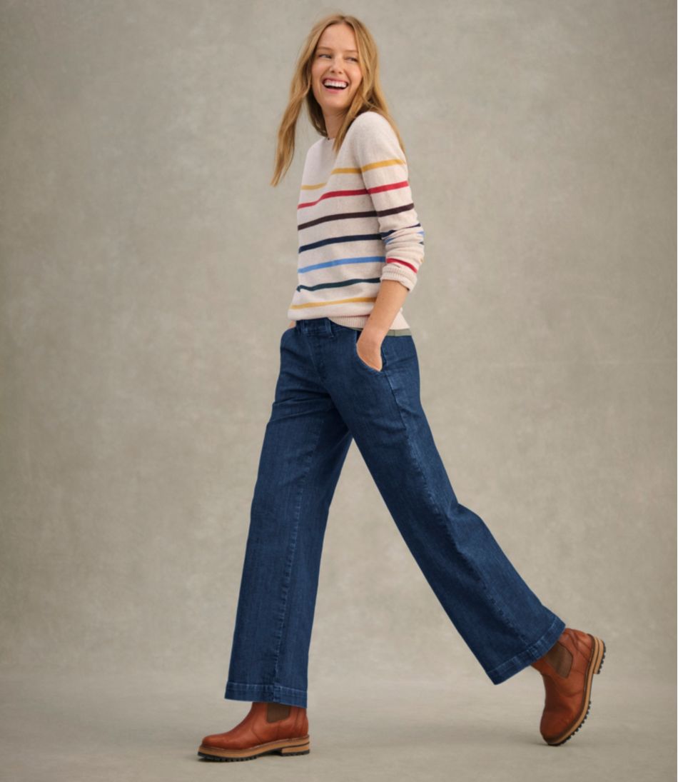 Women's True Shape Jeans, High-Rise Wide-Leg Trouser - Image 7