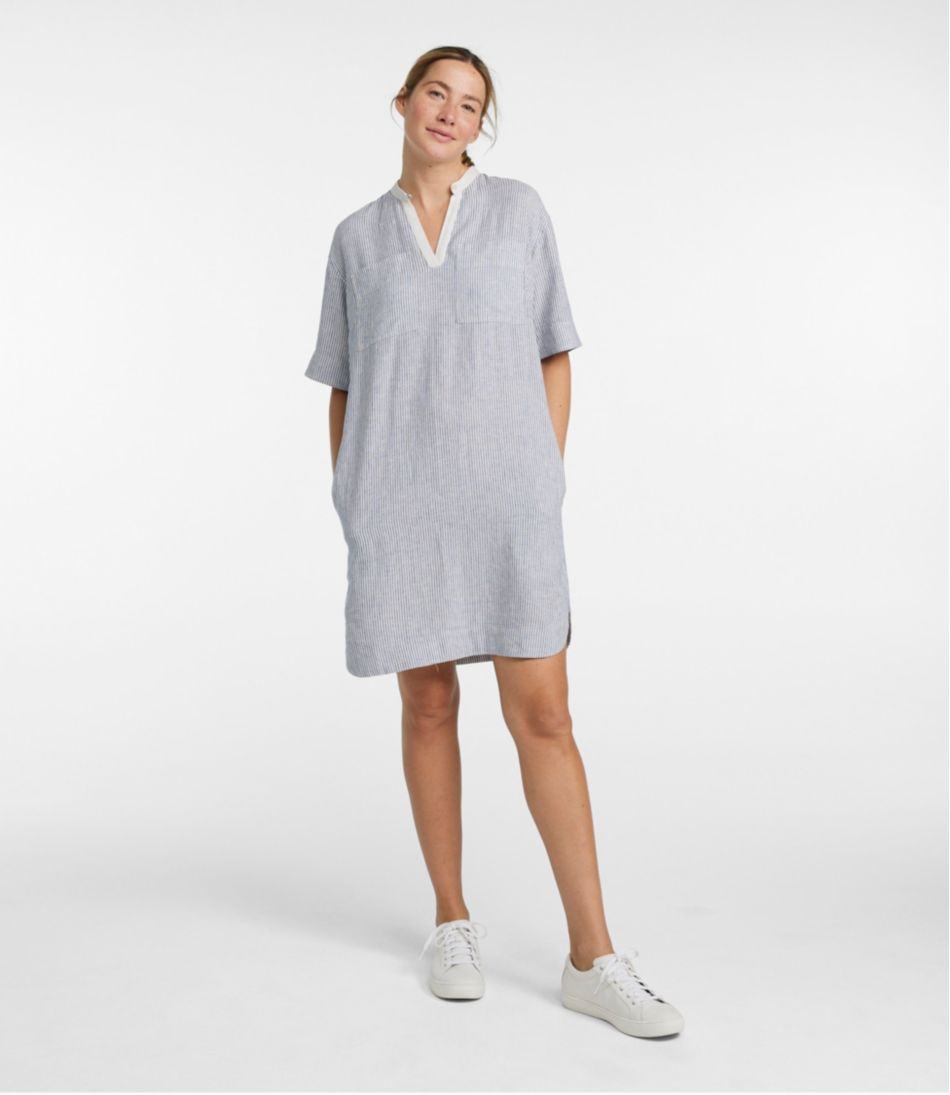 Women's Signature Linen-Blend Dress - Image 2