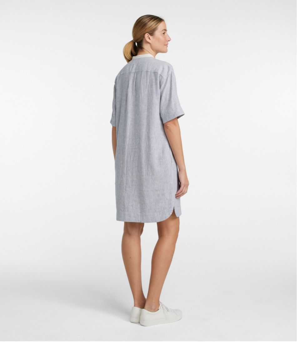 Women's Signature Linen-Blend Dress - Image 3