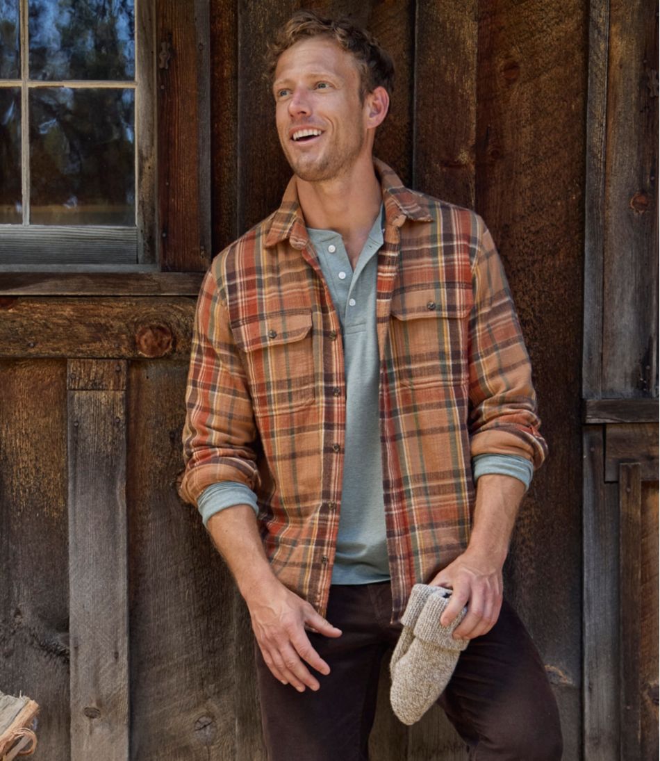 Men's 1912 Field Flannel Shirt, Slightly Fitted Untucked Fit, Plaid - Image 12