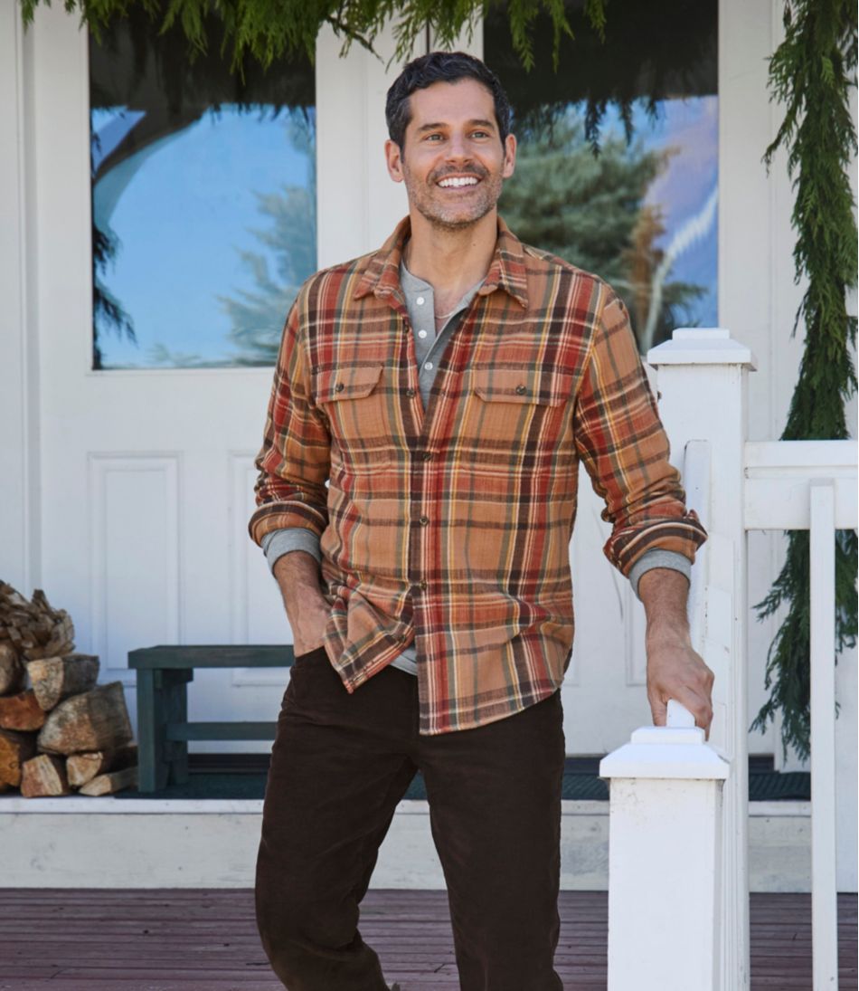 Men's 1912 Field Flannel Shirt, Slightly Fitted Untucked Fit, Plaid - Image 13