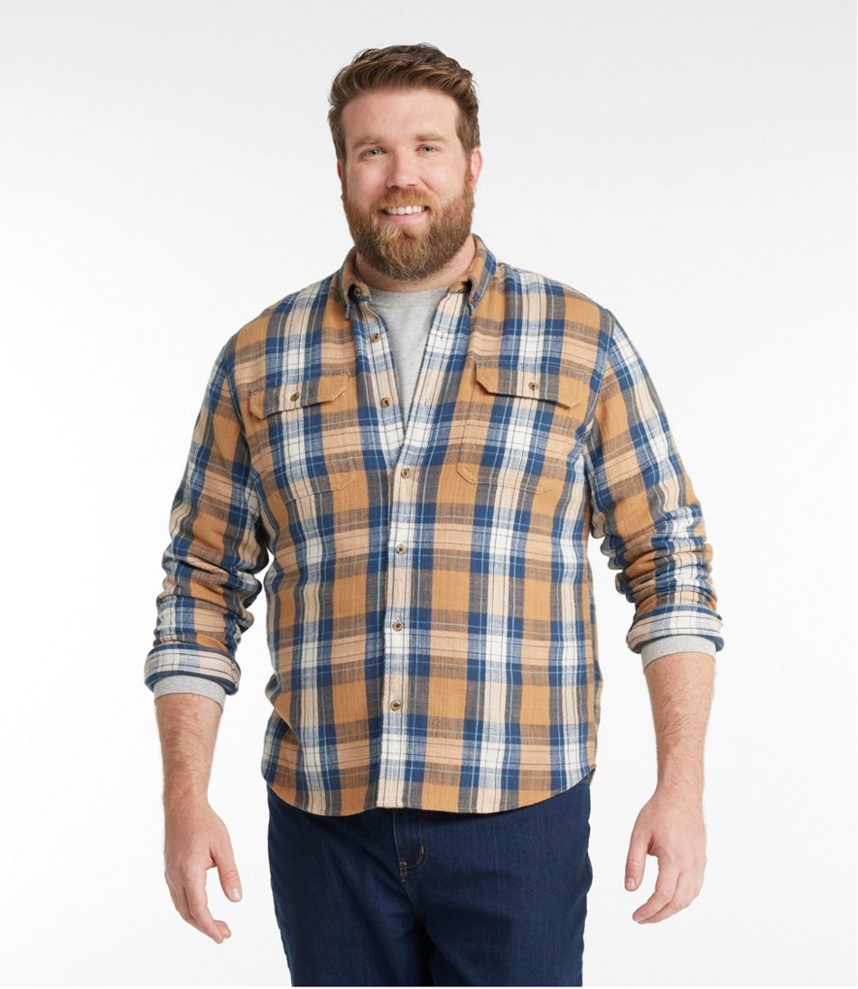 Men's 1912 Field Flannel Shirt, Slightly Fitted Untucked Fit, Plaid - Image 4