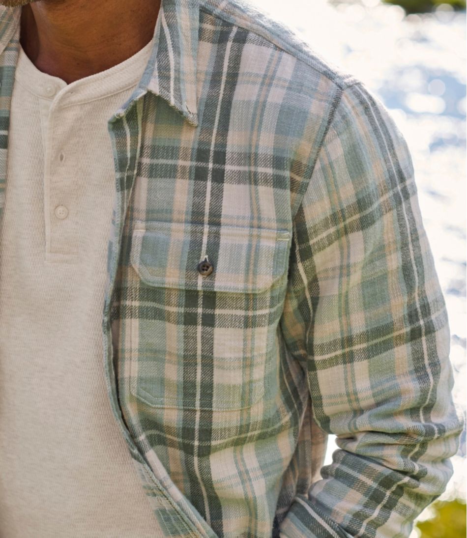 Men's 1912 Field Flannel Shirt, Slightly Fitted Untucked Fit, Plaid - Image 8