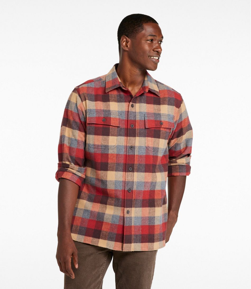 Men's Chamois Shirt, Traditional Fit, Plaid - Image 2