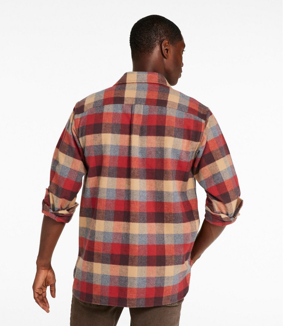Men's Chamois Shirt, Traditional Fit, Plaid - Image 3