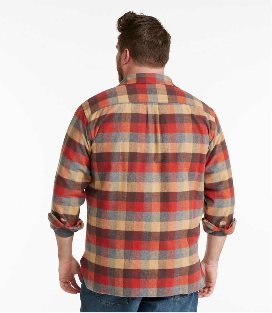 Men's Chamois Shirt, Traditional Fit, Plaid - Image 5