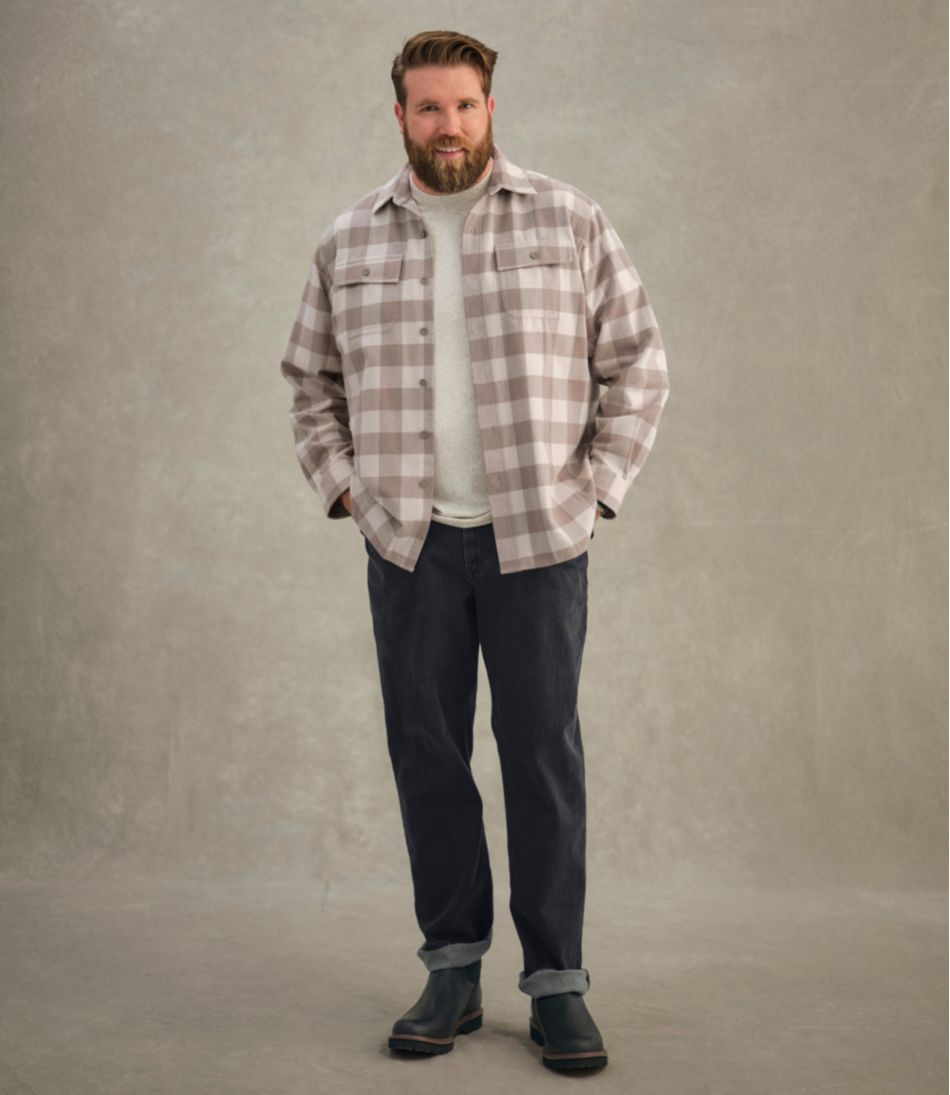 Men's Chamois Shirt, Traditional Fit, Plaid - Image 8