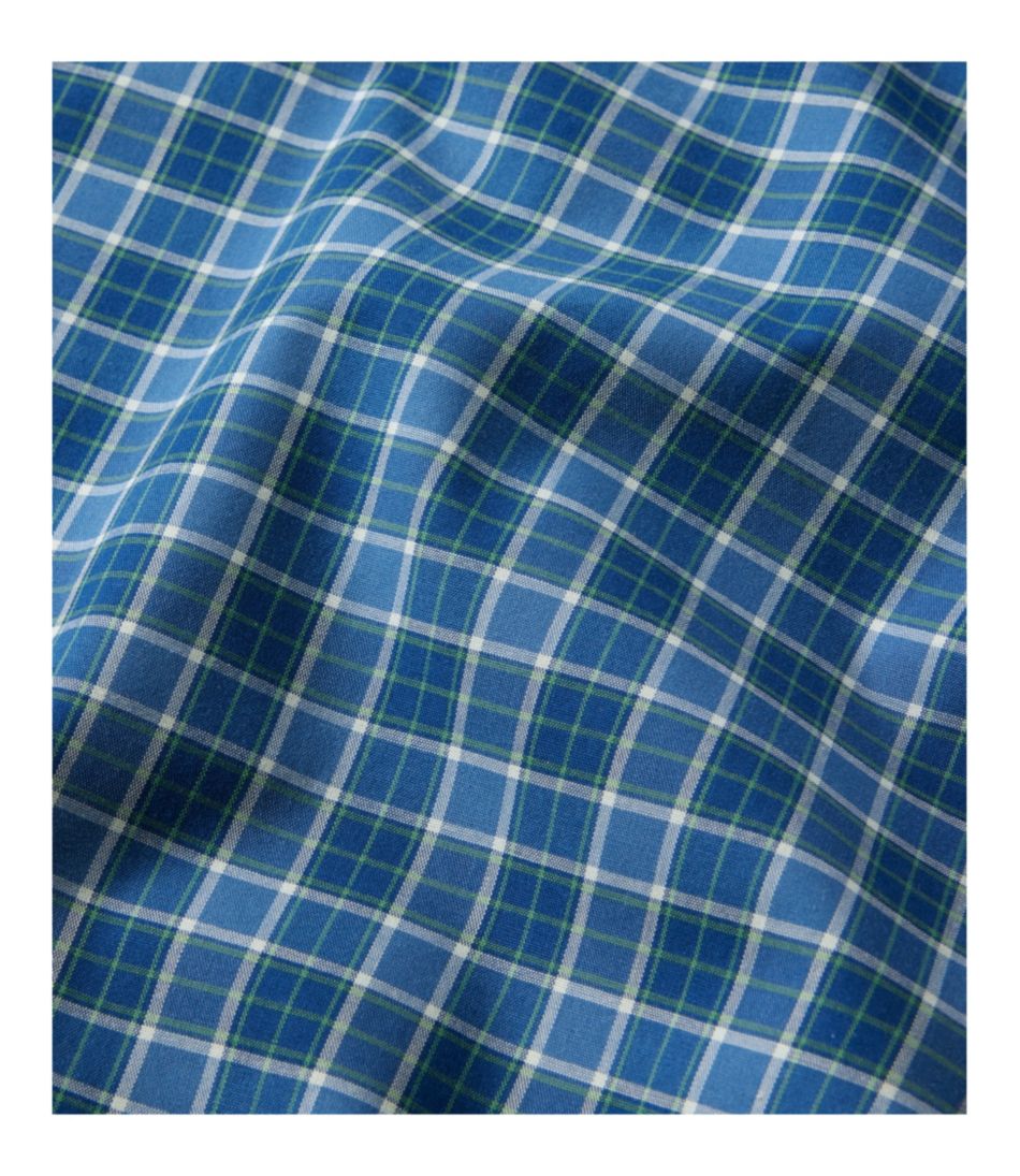 Men's Wrinkle-Free Kennebunk Sport Shirt, Traditional Fit Short-Sleeve Check - Image 6