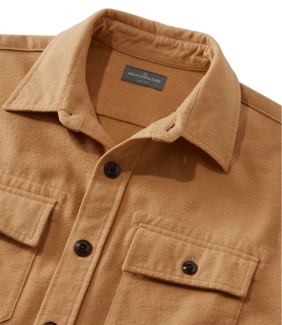 Men's Signature 1933 Chamois Cloth Shirt, Slim Fit - Image 6