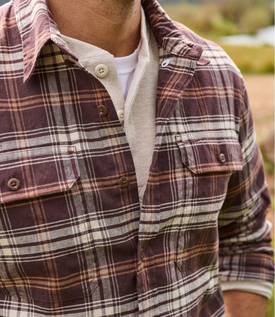 Men's Stonecoast Hemp Shirt, Long-Sleeve, Slightly Fitted Untucked Fit - Image 9
