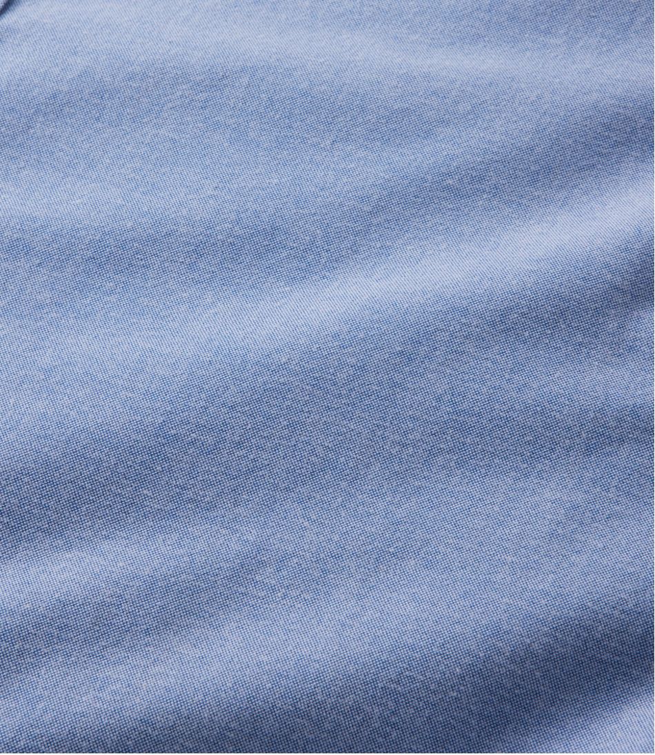 Men's Comfort Stretch? Oxford Shirt, Slightly Fitted Untucked Fit - Image 7