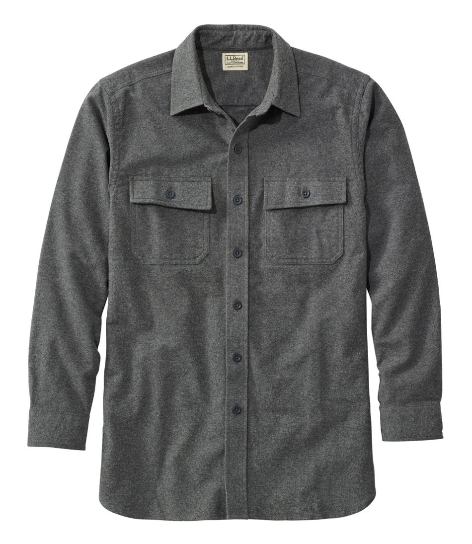 Men's Chamois Shirt, Slightly Fitted