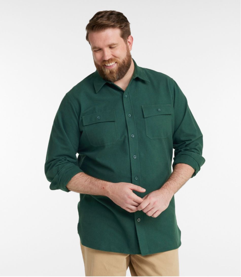 Men's Chamois Shirt, Slightly Fitted - Image 4