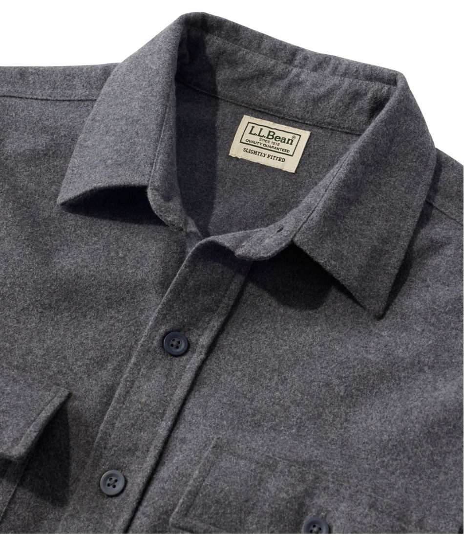 Men's Chamois Shirt, Slightly Fitted - Image 6