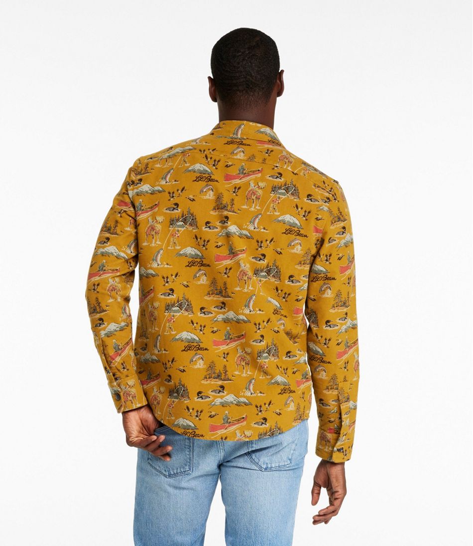 Men's Signature 1933 Chamois Cloth Shirt, Slim Fit, Pattern - Image 3