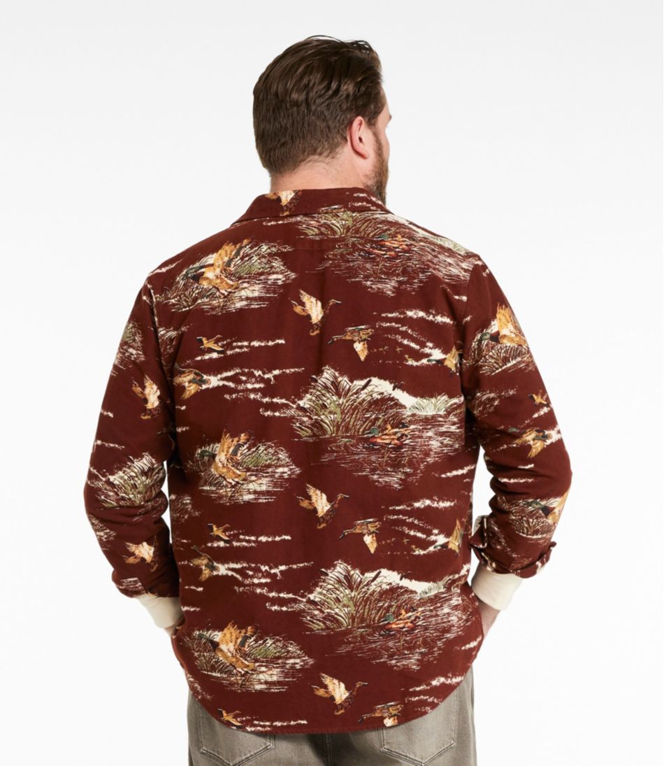 Men's Signature 1933 Chamois Cloth Shirt, Slim Fit, Pattern - Image 5