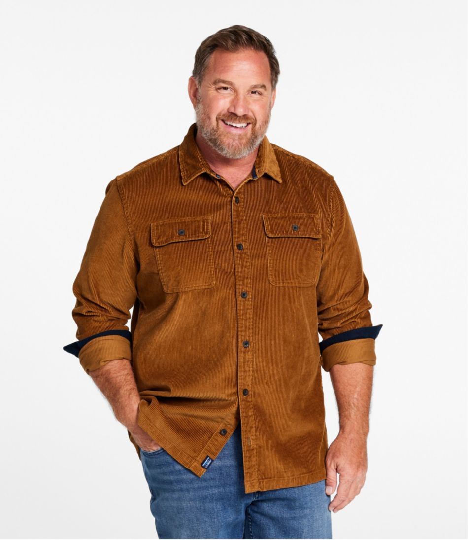 Men's Rangeley Corduroy Shirt, Slightly Fitted - Image 4