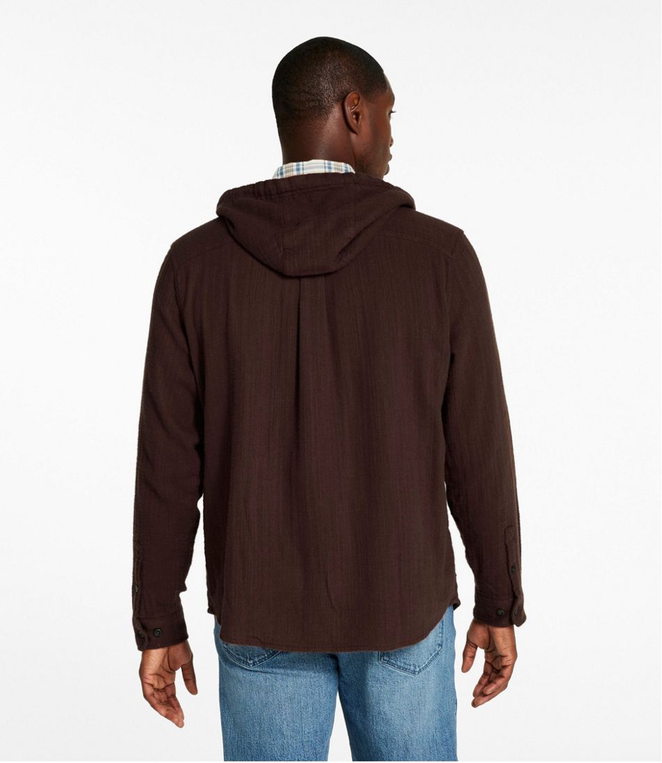 Men's 1912 Field Flannel Shirt, Hooded, Slightly Fitted Untucked Fit - Image 3