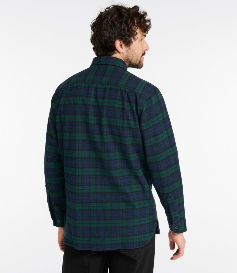 Men's Chamois Shirt, Slightly Fitted, Plaid - Image 3