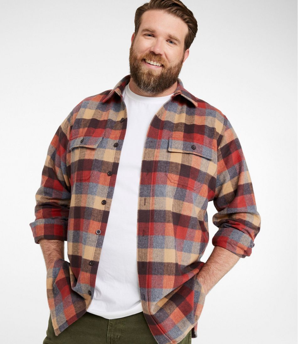 Men's Chamois Shirt, Slightly Fitted, Plaid - Image 4